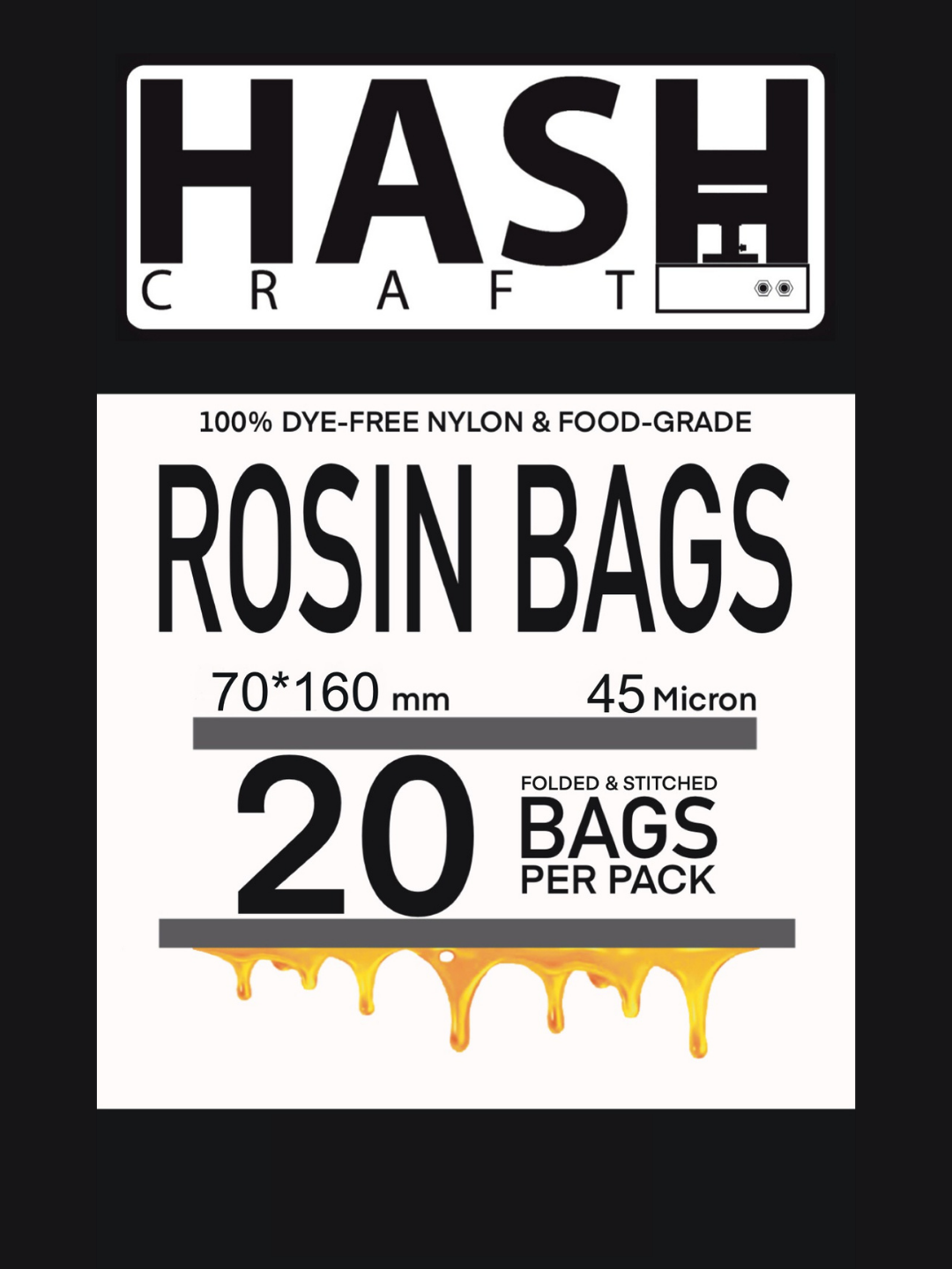 HashCraft Rosin Bags 45 Micron