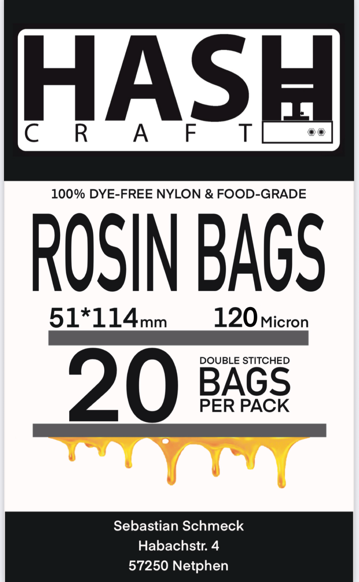HashCraft Rosin Bags